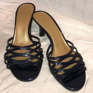 Navy Blue Open Toe Sandal